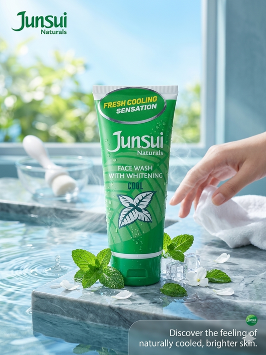 Junsui Naturals Face Wash with Whitening Cool