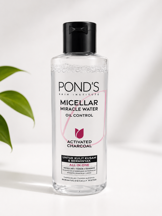 POND`S Micellar Water- Oil Control with Activated Charcoal